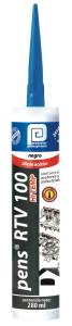 [16737ZN] Silicon alta temperatura RTV100 cartucho 300ml negro Pennsylvania