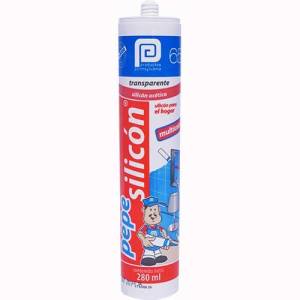 [238385ZN] Silicon multiusos cartucho 200ml transparente PEPE Pennsylvania
