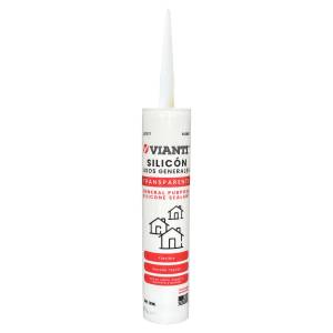 [237577ZN] Silicon multiusos cartucho 280ml transparente Vianti