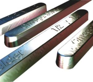 [7952ZN] Soldadura solida 1/2 x 1/2 500gr en barra Omega