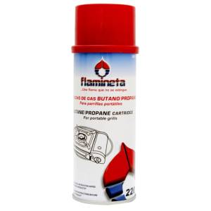 [215883ZN] Tanque de gas desechable 220gr 1/4 de vuelta Flamineta