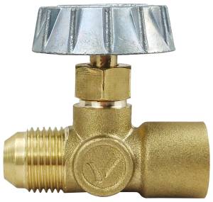 [280680ZN] Valvula aguja hembra 006 x 010mm 1/4" x 3/8" Vianti