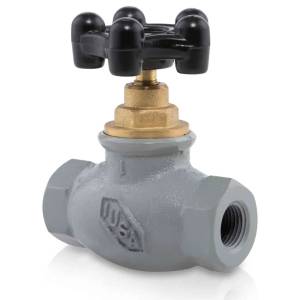 [189128ZN] Valvula globo roscable 3/4" para tanque estacionario lusa