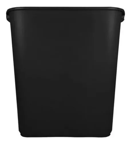[61829] CESTO PAPELERO NEGRO 23 LTS