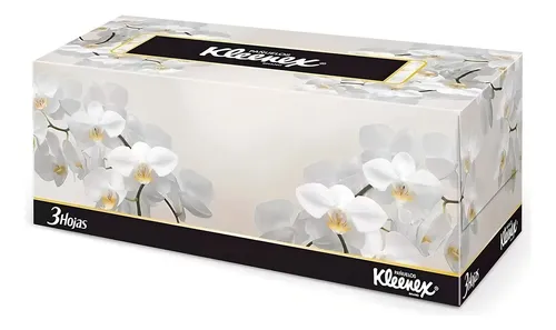 [ZC-005] Klenex pañuelo triple hoja con 100 Hojas