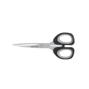 [240455ZN] Tijera inoxidable para electricista 5-1/4" mangos recubiertos Surtek