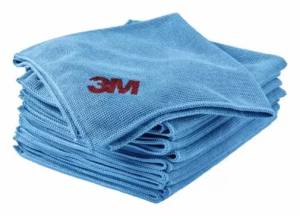 [234474ZN] Toalla de microfibra 36 x 36cm azul bolsa con 10 pz Scotch-Brite 3M