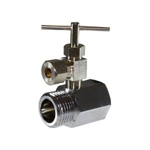 [238084ZN] Valvula paso para aparato de refrigeracion 1/2" x 1/2" x 1/4" V121214 Vianti