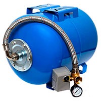 [TANI-21/24111800ZNMFS] Tanque Hidroneumatico Igoto De 20 Ltos. Th-24 Kit Completo (Sin Bomba)