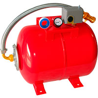 [TAN-24/24111800ZNMFS] Tanque Hidroneumatico Pumps De 24 Ltos. 2621 To-24L Kit Completo (Sin Bomba)