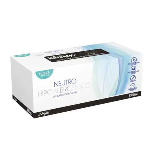 [3004155] Pañuelos Desechables Kleenex Neutro Hipoalergenico