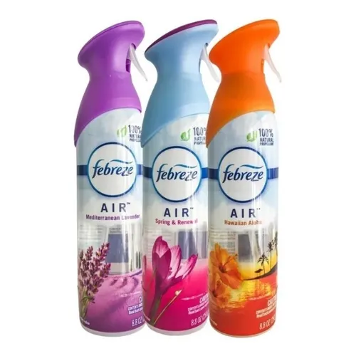 Aromatizante Febreze Air bora bora waters en aerosol 250 g