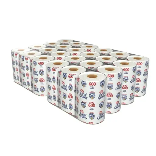 [ZTMT-003] PAPEL HIGIENICO BIG QUALITY 48 ROLLOS 600 HOJAS DOBLES