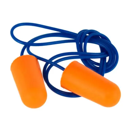 [SR033-1] Tapón auditivo desechable con cordón PIEZA