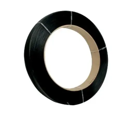 [F1139] Fleje 1/2 (12.7 mm) plastico color negro 770 m
