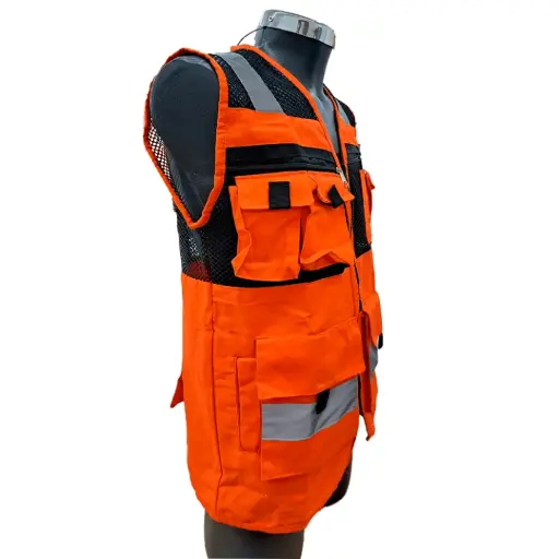 Chaleco cazador naranja